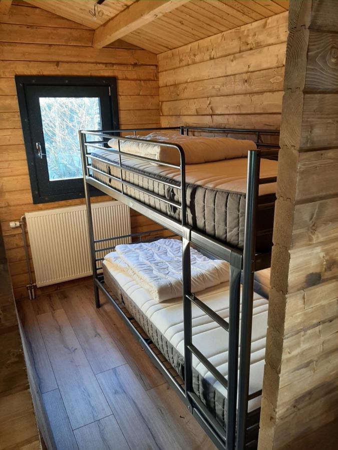3 Slaapkamer Blokhut Met Opgemaakte Bedden Villa Putten Esterno foto